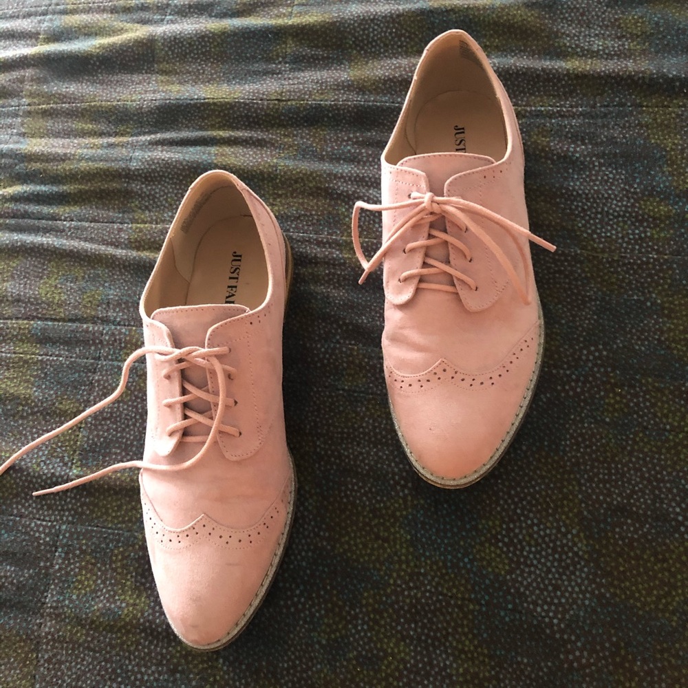 Pink Oxfords Size 8.5